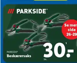 Lidl PARKSIDE® Beskærersaks tilbud