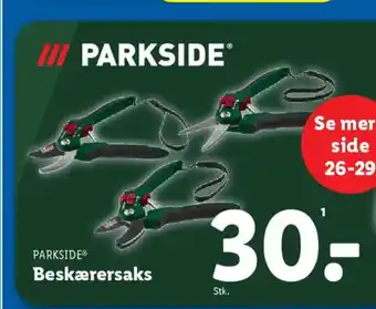 Lidl PARKSIDE® Beskærersaks tilbud