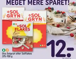 REMA 1000 Ota Solgryn eller Solflakes 375-700 g tilbud