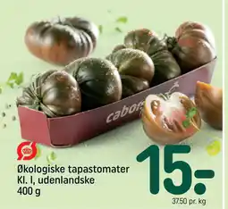 REMA 1000 Økologiske tapastomater Kl. I, udenlandske 400 g tilbud