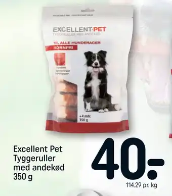 REMA 1000 Excellent Pet Tyggeruller med andekød 350 g tilbud