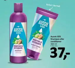 Normal Aussie SOS Shampoo eller conditioner tilbud