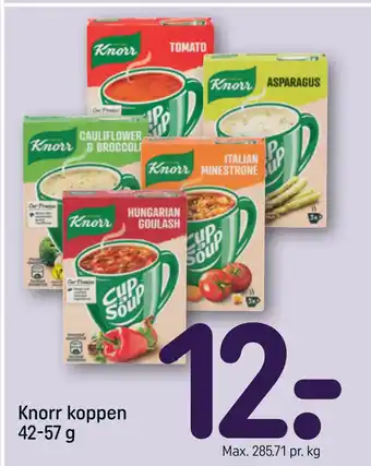 REMA 1000 Knorr koppen 42-57 g tilbud