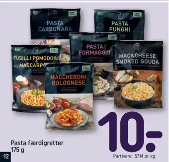 REMA 1000 Pasta færdigretter 175 g tilbud