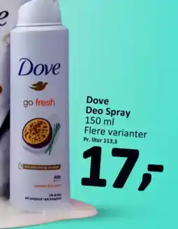 Normal Dove Deo Spray tilbud