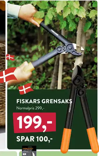 Plantorama FISKARS GRENSAKS tilbud