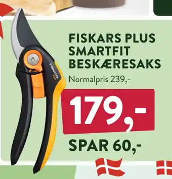 Plantorama FISKARS PLUS SMARTFIT BESKÆRESAKS tilbud