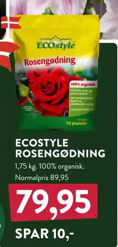 Plantorama ECOSTYLE ROSENGØDNING tilbud