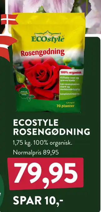 Plantorama ECOSTYLE ROSENGØDNING tilbud