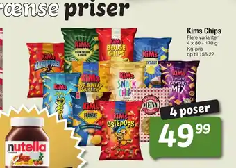 Fakta Tyskland Kims Chips tilbud