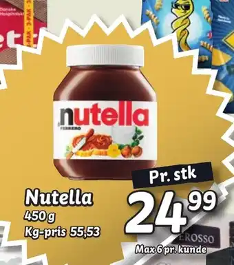 Fakta Tyskland Nutella tilbud