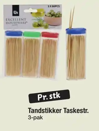 Fakta Tyskland Tandstikker Taskestr. 3-pak tilbud