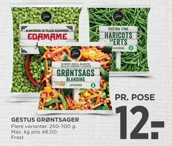 MENY GESTUS GRØNTSAGER tilbud