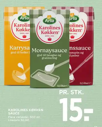 MENY KAROLINES KØKKEN SAUCE tilbud