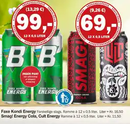 Købmandsgården Faxe Kondi Energy tilbud