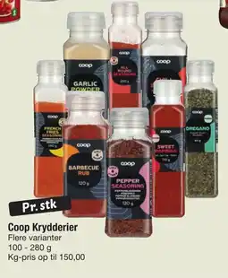 Fakta Tyskland Coop Krydderier tilbud