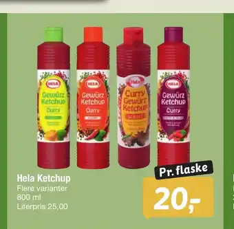 Fakta Tyskland Hela Ketchup Flere varianter tilbud