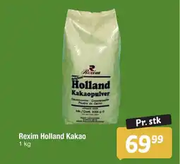 Fakta Tyskland Rexim Holland Kakaopulver tilbud