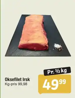 Fakta Tyskland Oksefilet Irsk tilbud