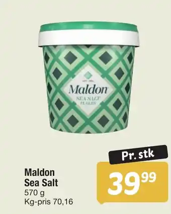 Fakta Tyskland Maldon Sea Salt tilbud