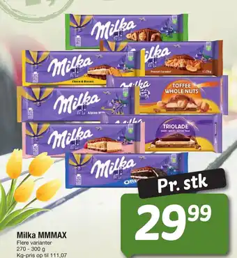 Fakta Tyskland Milka MMMAX tilbud