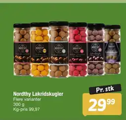 Fakta Tyskland Nordthy Lakridskugler tilbud