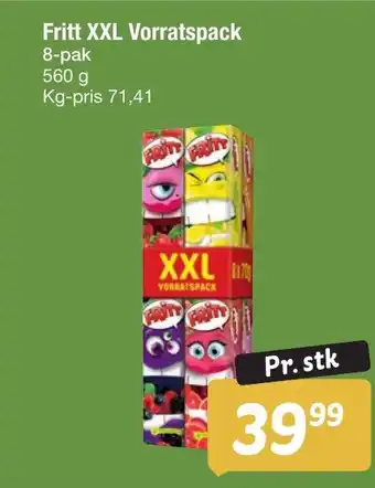 Fakta Tyskland Fritt XXL Vorratspack tilbud