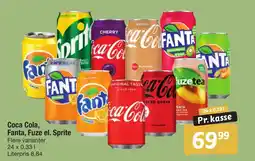 Fakta Tyskland Coca Cola, Fanta, Fuze el. Sprite tilbud