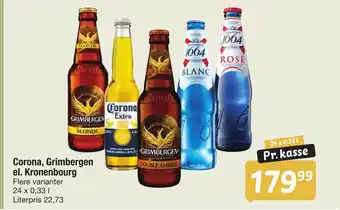 Fakta Tyskland Corona, Grimbergen el. Kronenbourg tilbud