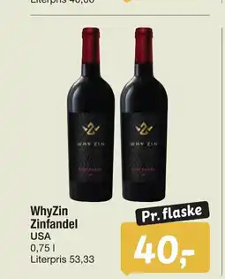 Fakta Tyskland WhyZin Zinfandel tilbud