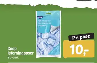 Fakta Tyskland Coop Isterningposer 20-pak tilbud