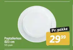 Fakta Tyskland Paptallerken 023 cm tilbud