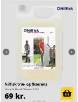 10-4 Byggecenter Nilfisk træ- og fliserens tilbud