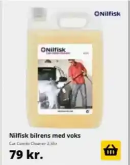 10-4 Byggecenter Nilfisk bilrens med voks tilbud