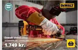 10-4 Byggecenter Dewalt vinkelsliber DCGADIVEN 18V, 125mm, Sale tilbud