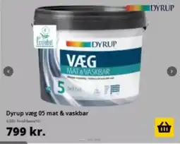 10-4 Byggecenter Dyrup væg 05 mat & vaskbar tilbud