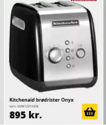 10-4 Byggecenter Kitchenaid brødrister Onyx tilbud