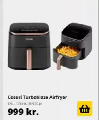 10-4 Byggecenter Cosori Turboblaze Airfryer tilbud