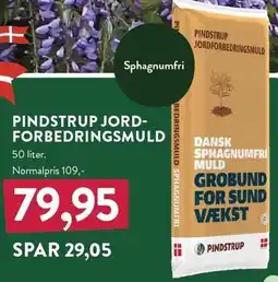 PINDSTRUP JORDFORBEDRINGSULD