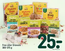 REMA 1000 Fras eller Granola tilbud