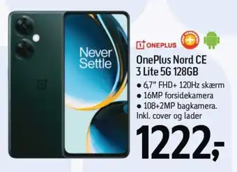 Føtex ONEPLUS Nord CE 3 Lite 5G 128GB tilbud