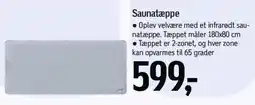 Føtex Saunatæppe tilbud