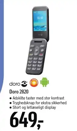 Føtex DORO 2820 tilbud