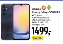 Føtex SAMSUNG Galaxy A255G 128GB tilbud