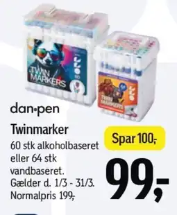 Føtex DAN-PEN Twinmarker tilbud