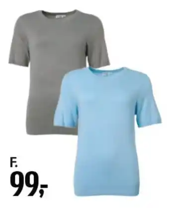 Føtex strik T-shirt tilbud