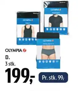 Føtex OLYMPIA T-shirt, undertrøje eller trusser. M-2XL tilbud