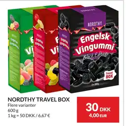 Nielsen's Discount NORDTHY TRAVEL BOX tilbud