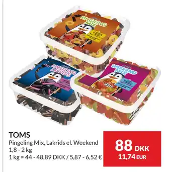 Nielsen's Discount TOMS tilbud