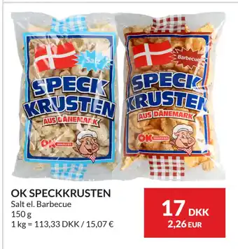 Nielsen's Discount OK SPECKKRUSTEN tilbud